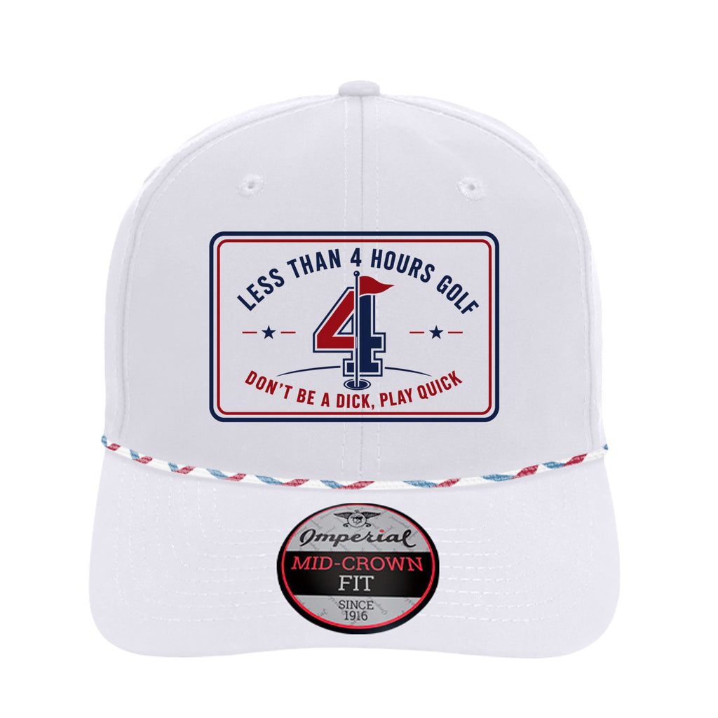 White/ Blue/ Red/ White - 7054 - FRONT
