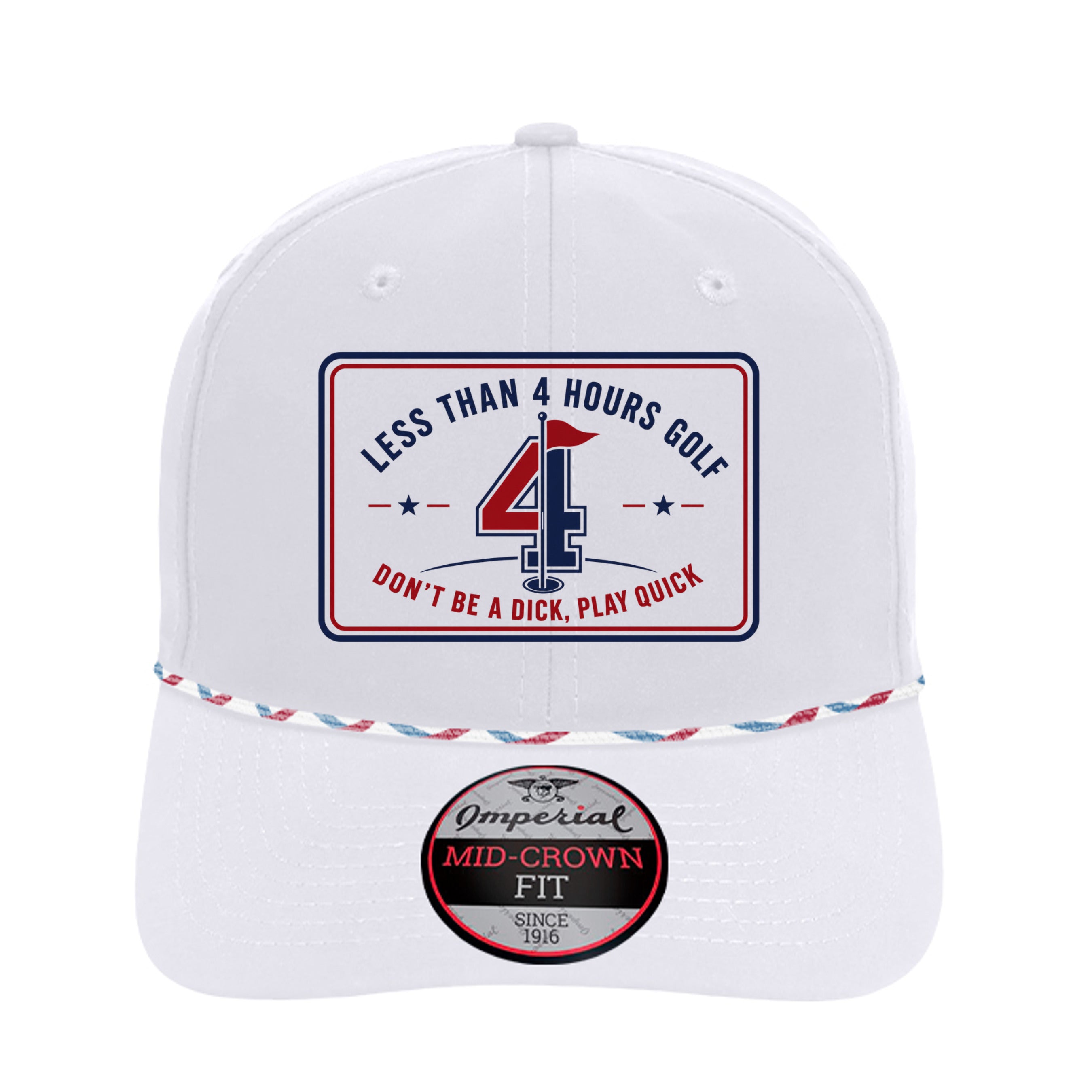 White/ Blue/ Red/ White - 7054 - FRONT
