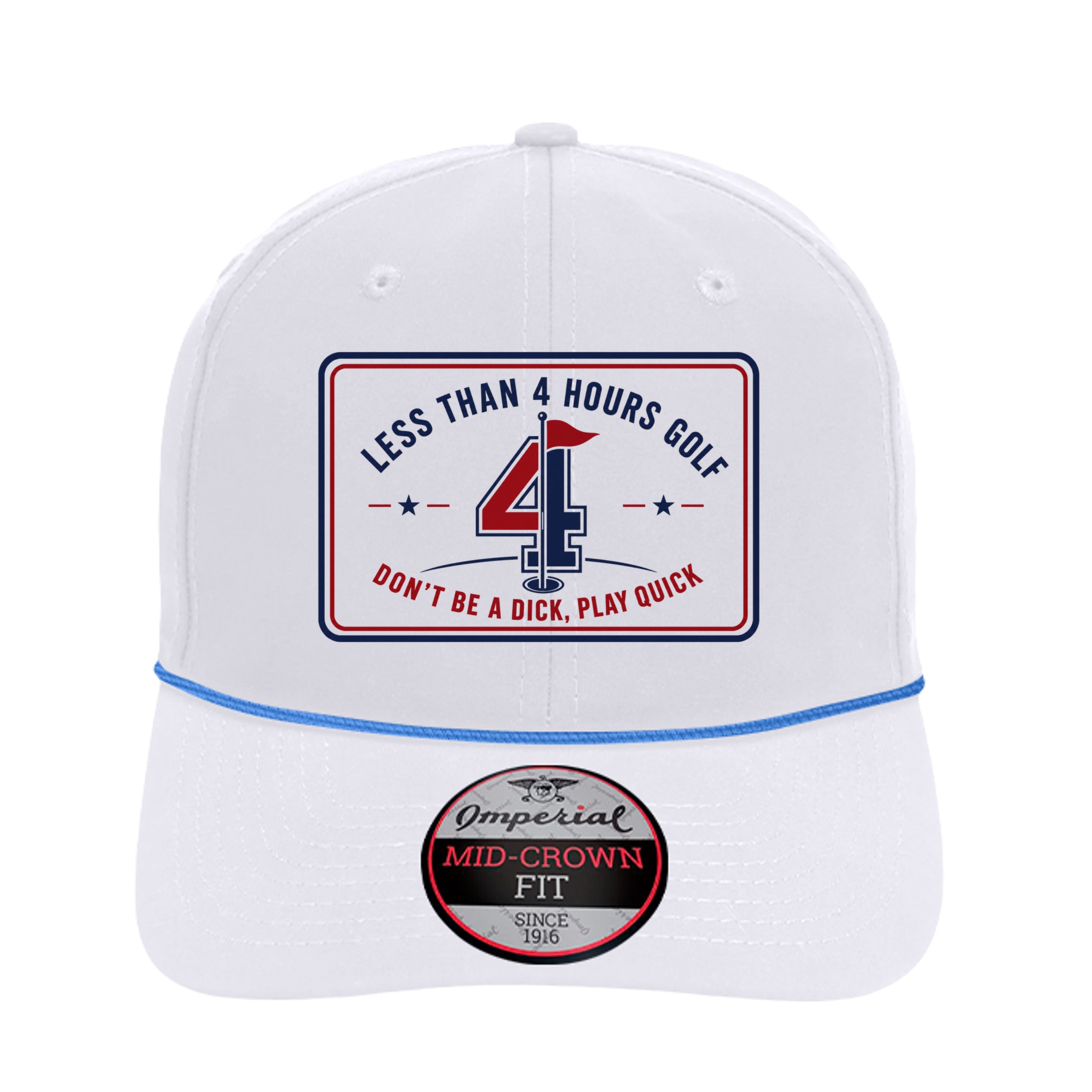 White/ Royal - 7054 - FRONT