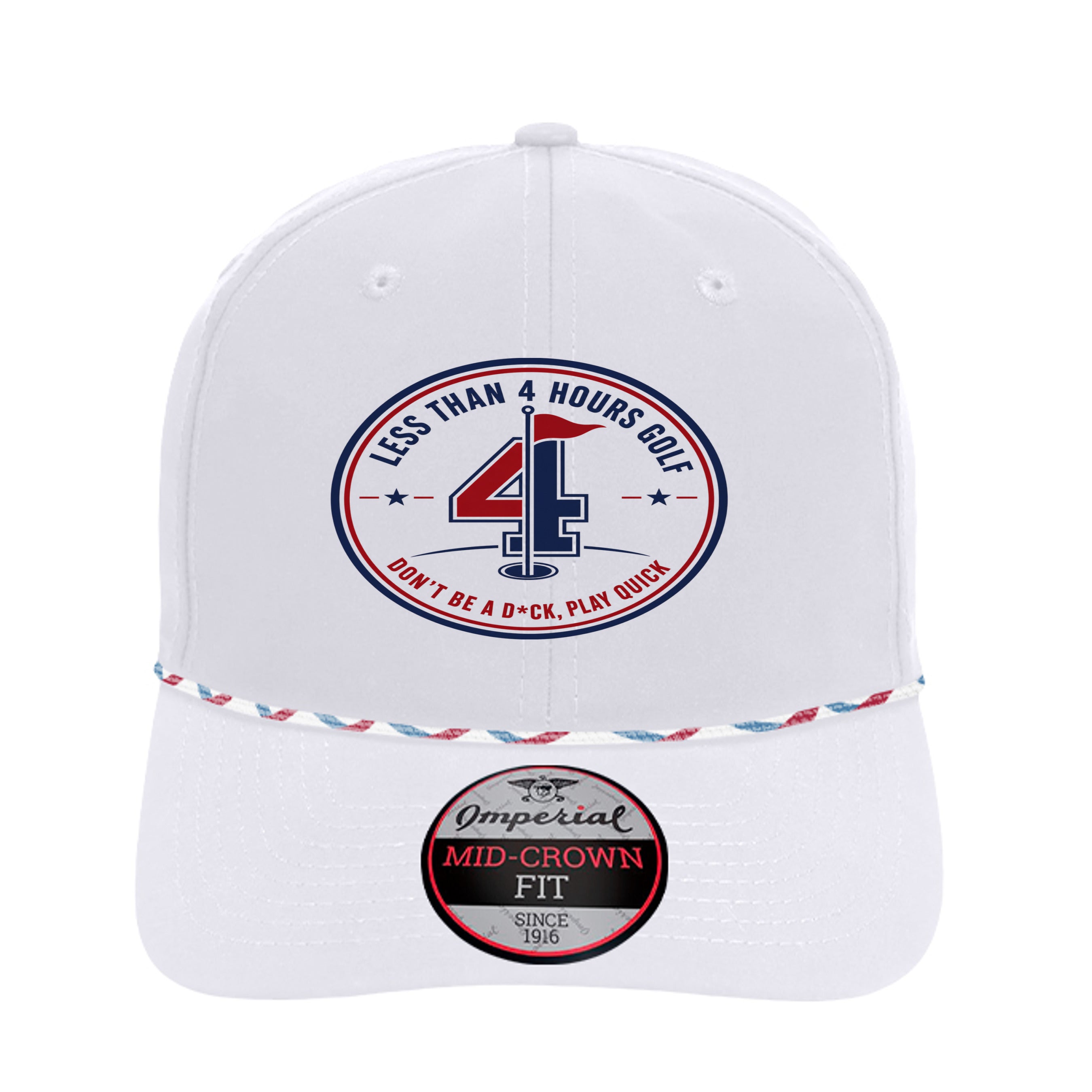 White/ Blue/ Red/ White - 7054 - FRONT