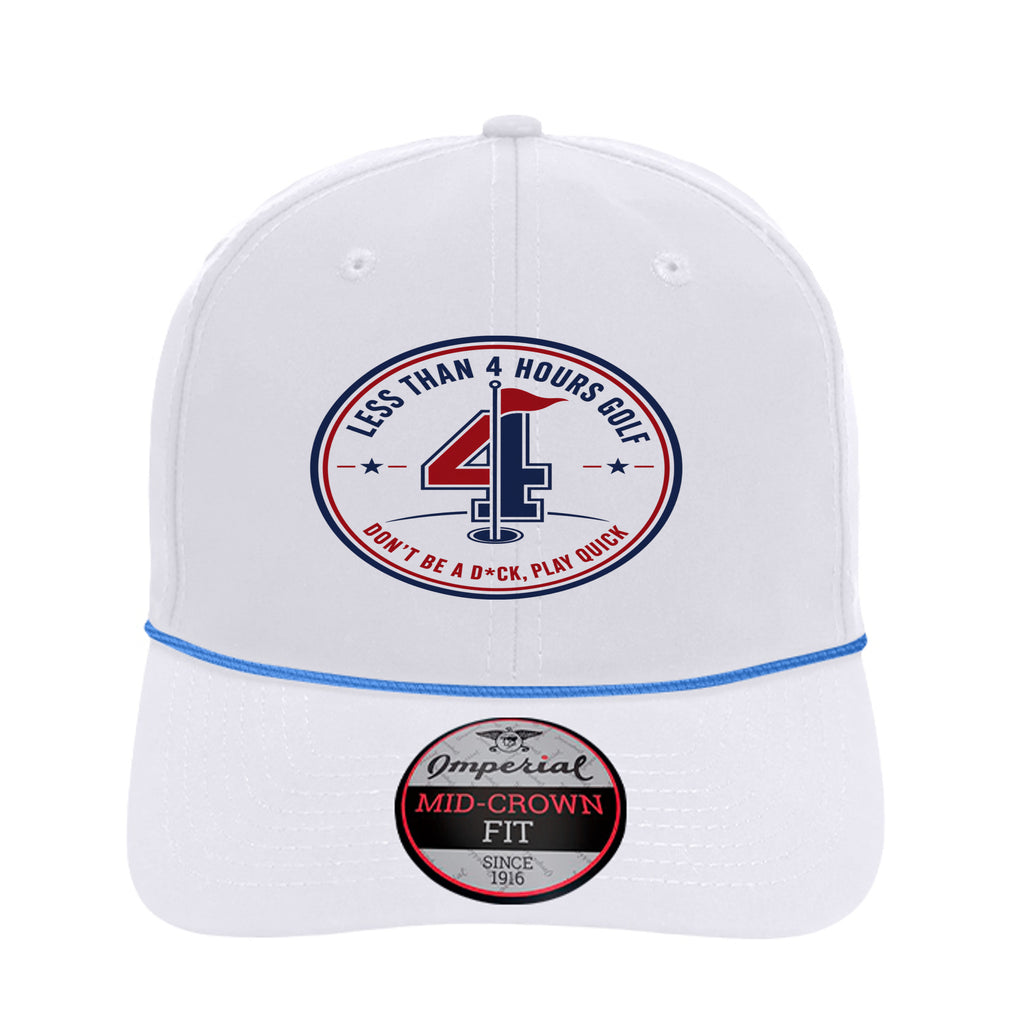 White/ Royal - 7054 - FRONT