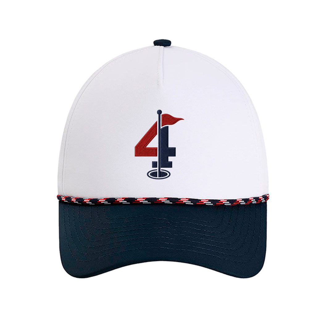 White/ Navy/ Navy/ Red/ White - 5054 - FRONT