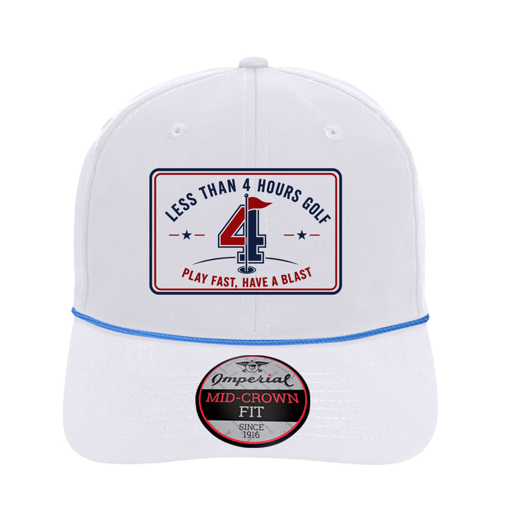 White/ Royal - 7054 - FRONT